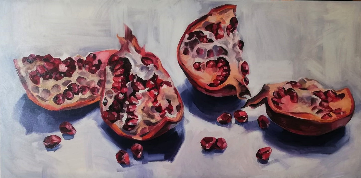 unsere neue Ausstellung ist bis 27. Oktober 2023 zu sehen > Katja Triol, Ölmalerei