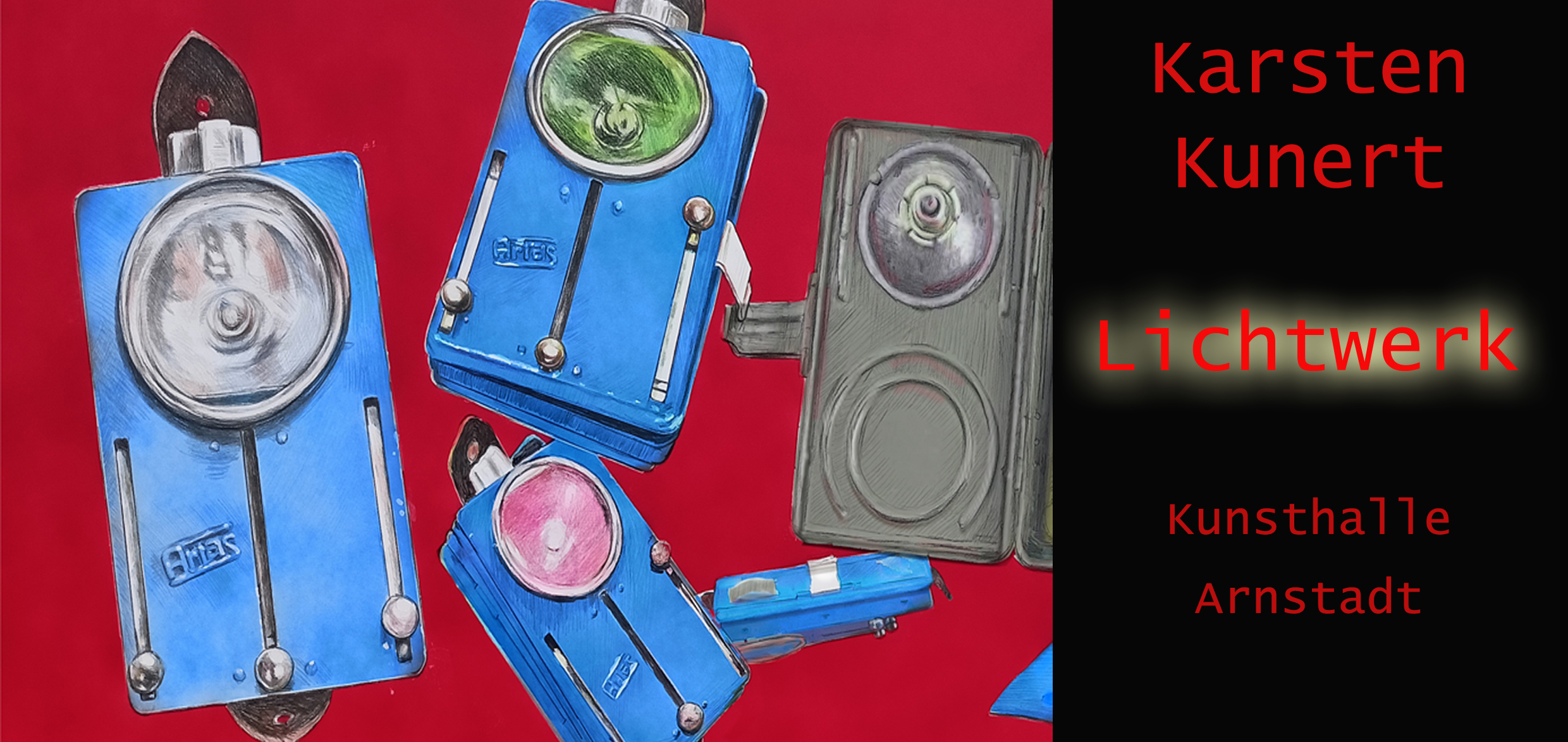 Ausstellung Karsten Kunert „Lichtwerk“